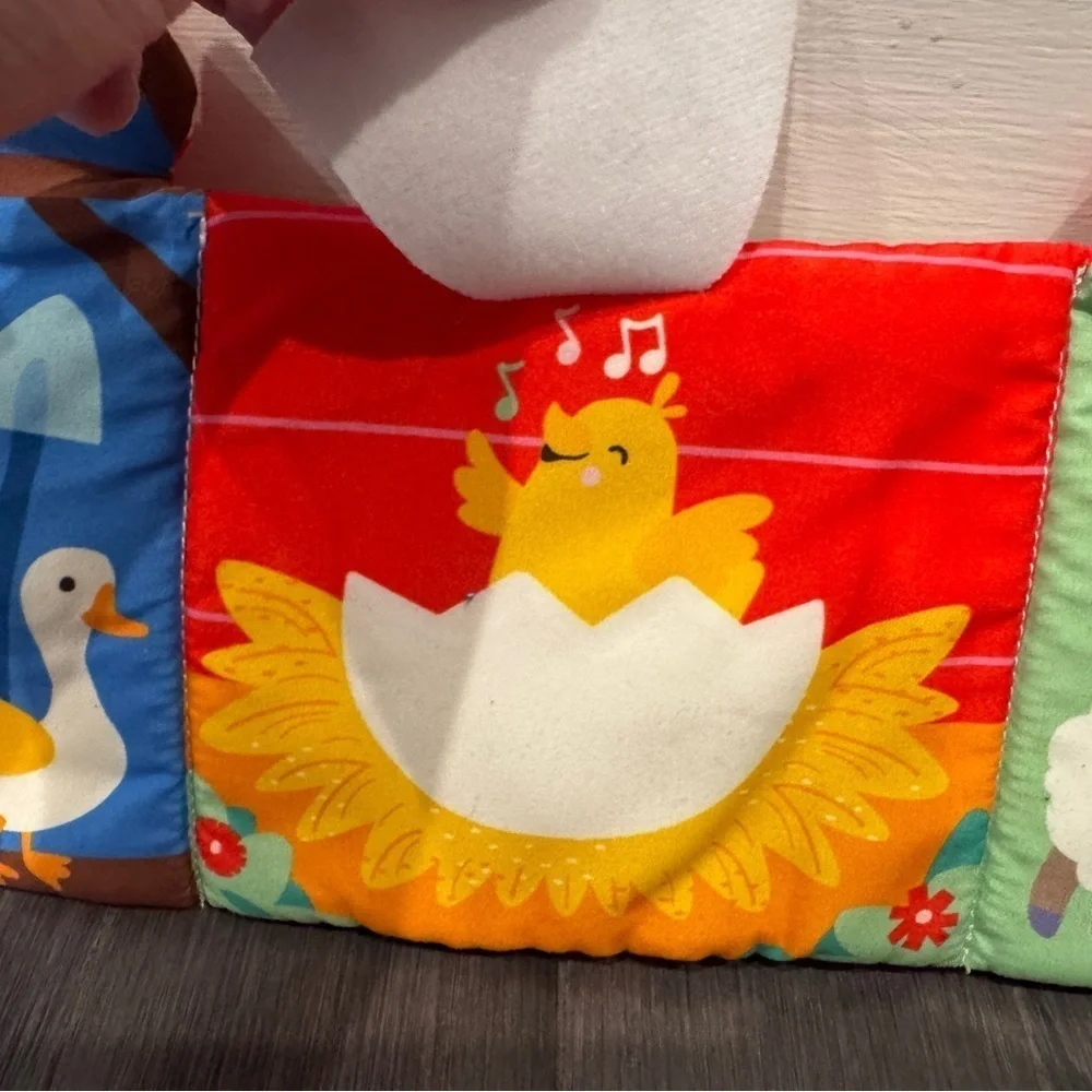 NWOT Ms. Rachel’s Learning Farm Plush Farm Sensory Toy for Babies and Toddlers